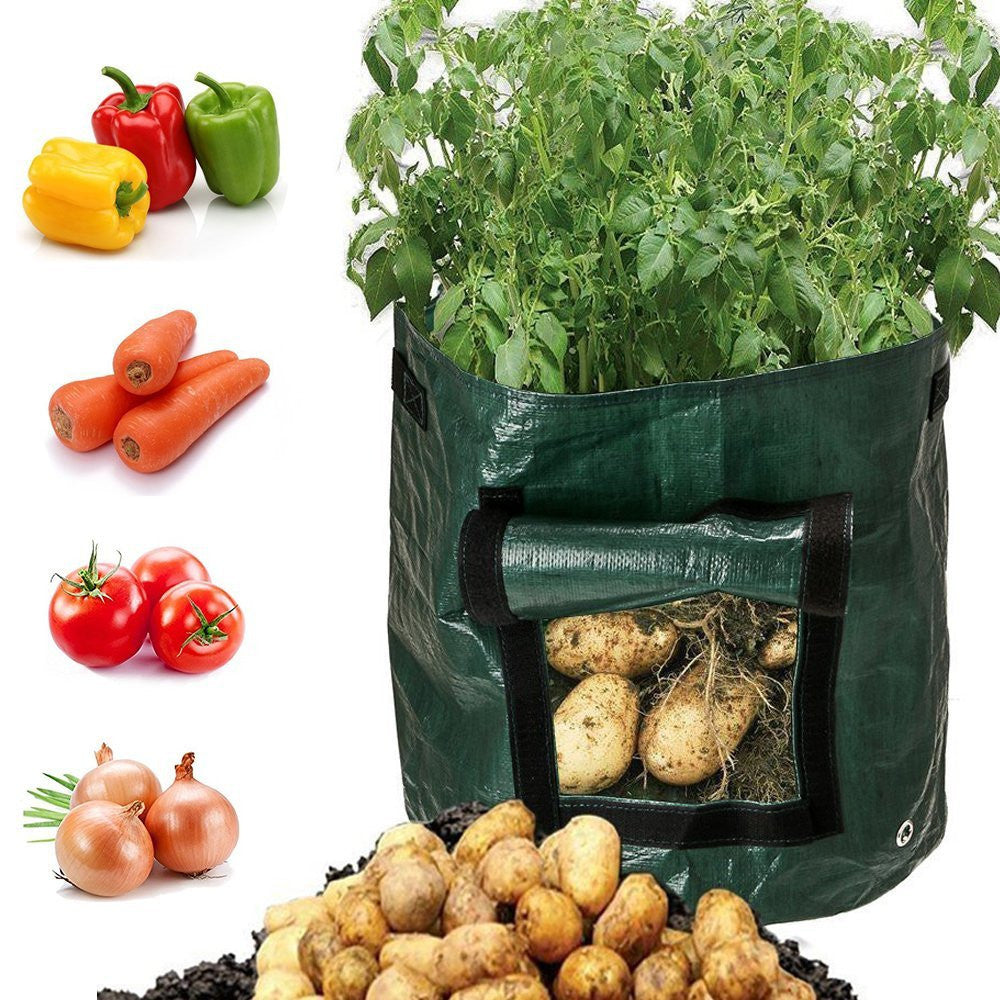 Grow Bags Potatoes Grow Bags with Handles for Potato Tomato Carrot & Vegetable Planter Container